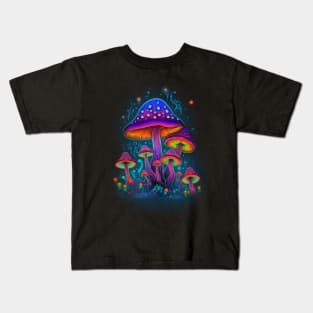 Mushroom Spores Kids T-Shirt